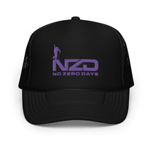 Load image into Gallery viewer, NZD Purple Rain Foam trucker hat