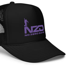 Load image into Gallery viewer, NZD Purple Rain Foam trucker hat