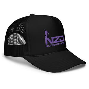 NZD Purple Rain Foam trucker hat