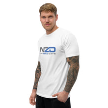 Load image into Gallery viewer, NZD White Black and Blue Short Sleeve T-shirt