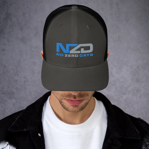 NZD Charcoal/Blue/Grey Trucker Cap