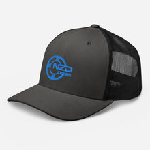 Load image into Gallery viewer, NZD Cycling Charcoal/Blue/Grey Trucker Cap