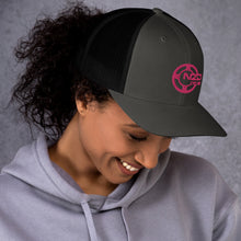 Load image into Gallery viewer, NZD Charcoal/Pink Trucker Cap