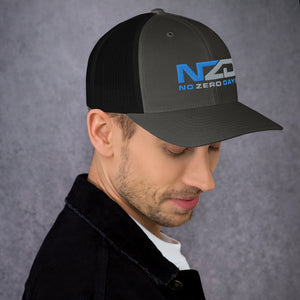 NZD Charcoal/Blue/Grey Trucker Cap