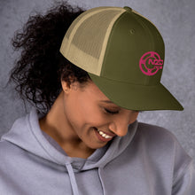Load image into Gallery viewer, NZD Pink/Moss Trucker Cap