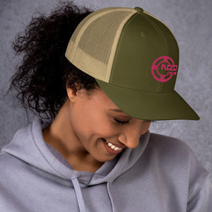 NZD Pink/Moss Trucker Cap