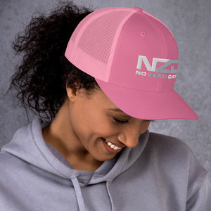 NZD Pink/Grey/White Trucker Cap