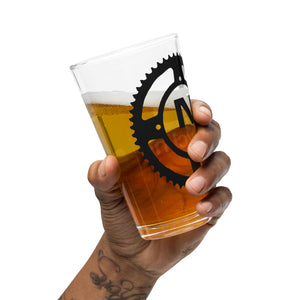 NZD Cycling pint glass