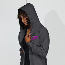 Load image into Gallery viewer, NZD Pink Grey Unisex heavy blend zip hoodie