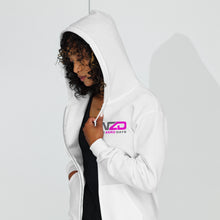 Load image into Gallery viewer, NZD Pink Grey Unisex heavy blend zip hoodie
