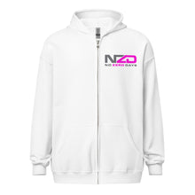 Load image into Gallery viewer, NZD Pink Grey Unisex heavy blend zip hoodie