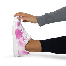 Load image into Gallery viewer, NZD Pink Watercolor Women’s athletic shoes