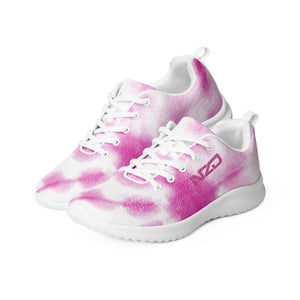 NZD Pink Watercolor Women’s athletic shoes