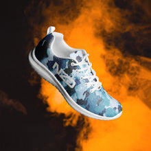 Load image into Gallery viewer, NZD Blue Camo Women’s athletic shoes