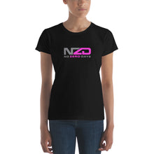 Load image into Gallery viewer, NZD Grey/Pink Women&#39;s short sleeve t-shirt