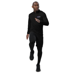 NZD Quarter zip pullover Purple/Grey