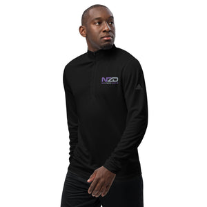 NZD Quarter zip pullover Purple/Grey