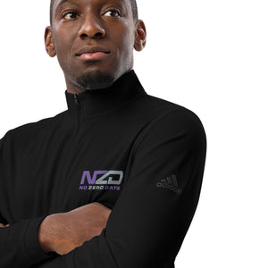 NZD Quarter zip pullover Purple/Grey