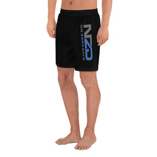 Load image into Gallery viewer, NZD Black Men&#39;s Recycled Athletic Shorts