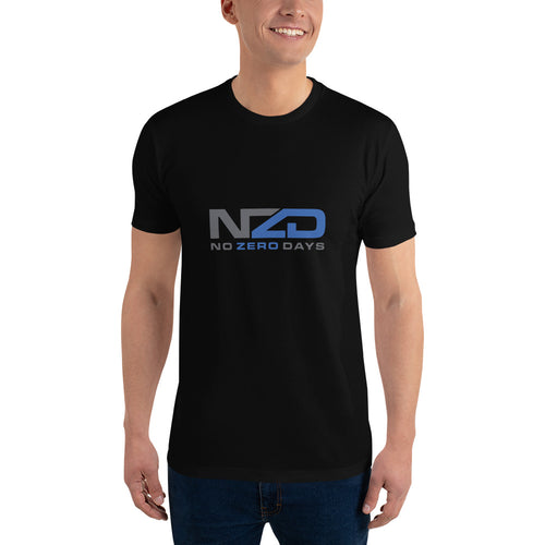 NZD Black and Blue Short Sleeve T-shirt