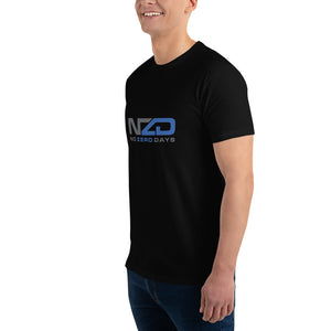 NZD Black and Blue Short Sleeve T-shirt
