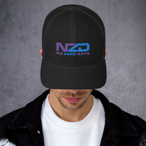 NZD Purple/Blue Trucker Cap