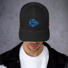 Load image into Gallery viewer, NZD Cycling Blue Trucker Cap