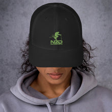 Load image into Gallery viewer, NZD Sendit Ski Black/Lime Trucker Cap Unisex