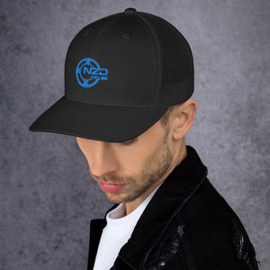 NZD Cycling Blue Trucker Cap