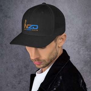 NZD Backcountry Black/Brown/Blue Trucker Cap