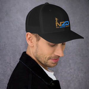 NZD Backcountry Black/Brown/Blue Trucker Cap