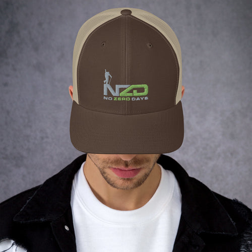 NZD Backcountry Tan Trucker Cap