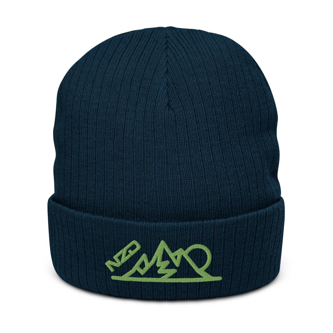 NZD Great Outdoors Ribbed knit beanie